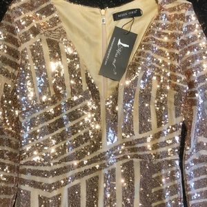 MISS ORD | sequined minidress